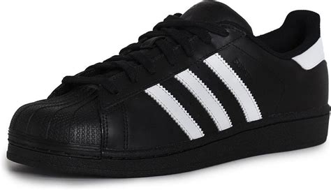 adidas Superstar Heren Wit & Zwart 